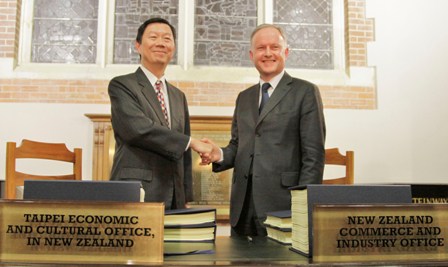 Taiwan New Zealand Ink Anztec Agreement Today Taiwan New Zealand Ink Anztec Agreement