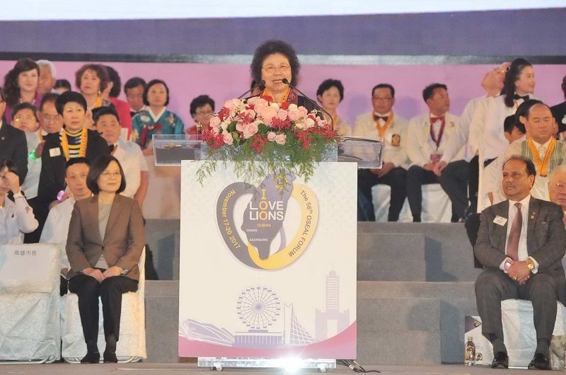 第56屆遠東暨東南亞獅子年會開幕 陳菊：推動城市轉型，與國際接軌圖片 - 新南向政策
