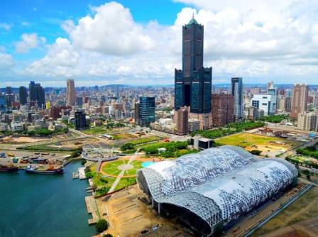 New Southbound Policy。Kaohsiung City in southern Taiwan is set to host an SME O2O summit later this year as part of the country’s efforts to foster regional growth through APEC. (Courtesy of Kaohsiung Exhibition Center)