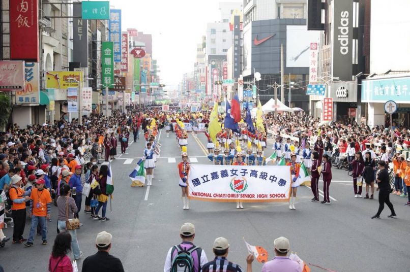 International band festival kicks off in southern Taiwan’s Chiayi City