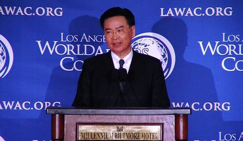 外交部長吳釗燮在「洛杉磯世界事務協會」以「臺灣:美國在自由開放印太地區的恆久夥伴」為題發表演說,彰顯臺美長久情誼 外交部長吳釗燮在「洛杉磯世界事務協會」以「臺灣:美國在自由開放印太地區的恆久夥伴」為題發表演說,彰顯臺美長久情誼圖片 - 新南向政策