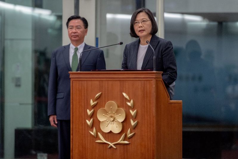 President Tsai praises success of Oceans of Democracy state visit ...