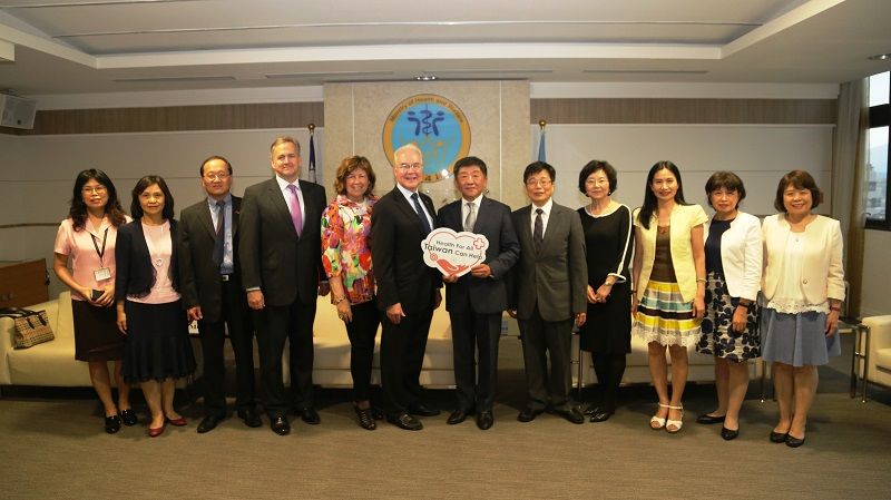 前美國衛生部長肯定臺灣在國際醫衛之貢獻,力挺臺灣參與WHA 前美國衛生部長肯定臺灣在國際醫衛之貢獻,力挺臺灣參與WHA圖片 - 新南向政策