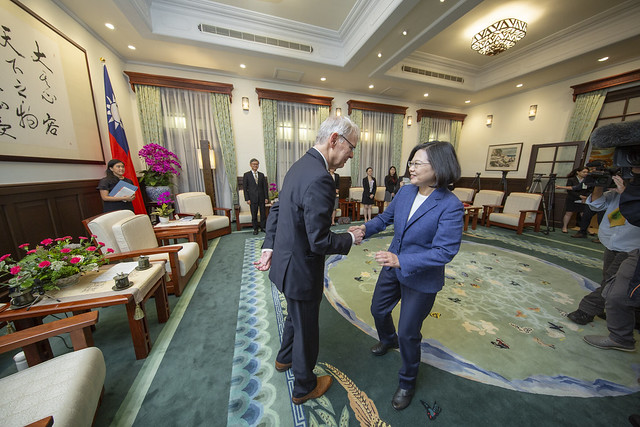 Tsai seeks expanded Taiwan-US-Japan cooperation in Indo-Pacific Tsai seeks expanded Taiwan-US-Japan cooperation in Indo-Pacific Photos - New Southbound Policy