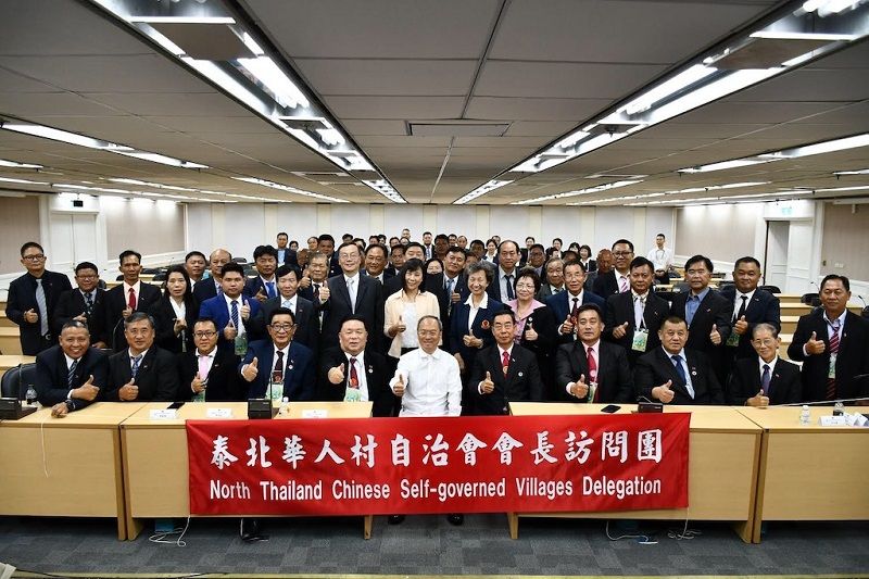 泰北華人村自治會訪台 力挺中華民國 泰北華人村自治會訪台 力挺中華民國圖片 - 新南向政策