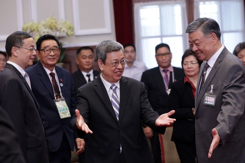 接見泰北華人村自治會 副總統盼借助僑領力量 增進臺泰雙邊交流 接見泰北華人村自治會 副總統盼借助僑領力量 增進臺泰雙邊交流圖片 - 新南向政策