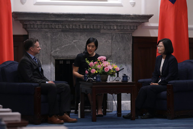President Tsai meets Formosa Forum international participants President Tsai meets Formosa Forum international participants Photos - New Southbound Policy