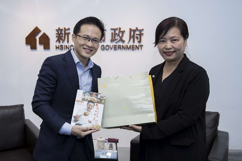 新加坡東北區市長朱倍慶拜會新竹市政府 新加坡東北區市長朱倍慶拜會新竹市政府圖片 - 新南向政策