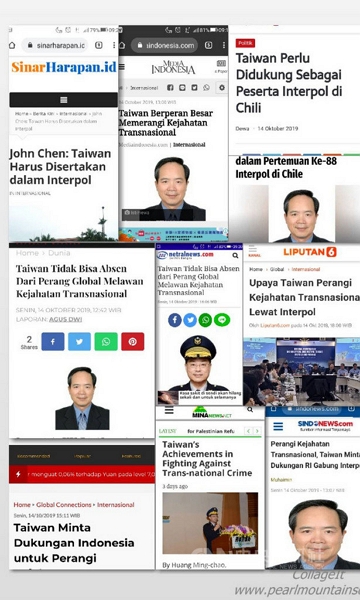 官員投書印尼媒體 籲支持台灣參與國際刑警組織 官員投書印尼媒體 籲支持台灣參與國際刑警組織圖片 - 新南向政策