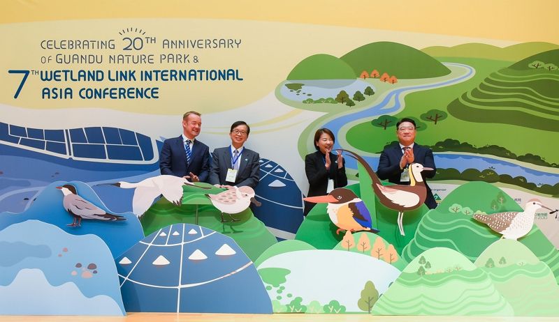 迎接關渡自然公園邁入第20年 亞洲各國齊聚臺北 共為溼地永續發展探討交流 迎接關渡自然公園邁入第20年 亞洲各國齊聚臺北 共為溼地永續發展探討交流圖片 - 新南向政策