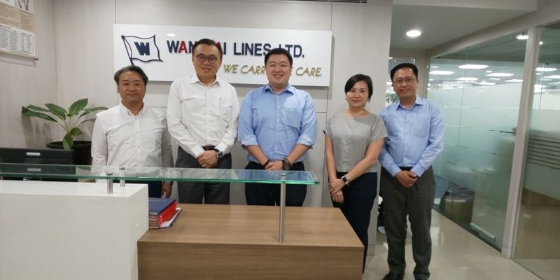 駐清奈辦事處王總領事北平於本(2)月20日前往長期深耕印度市場之萬海航運公司拜會 駐清奈辦事處王總領事北平於本(2)月20日前往長期深耕印度市場之萬海航運公司拜會圖片 - 新南向政策