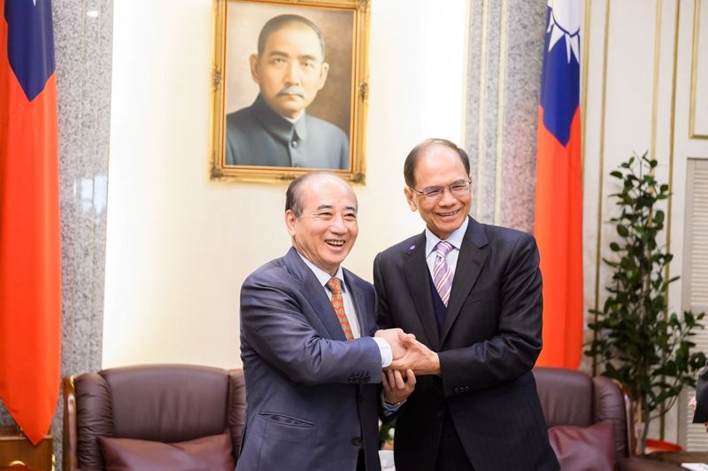 游院長接見王前院長率生策會團隊一行 游院長接見王前院長率生策會團隊一行圖片 - 新南向政策