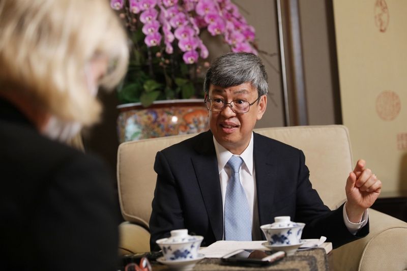 陳副總統接受英國《每日電訊報》專訪 陳副總統接受英國《每日電訊報》專訪圖片 - 新南向政策