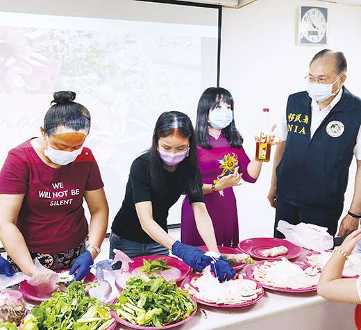 移民署金門站邀新住民媽媽分享家鄉美食 移民署金門站邀新住民媽媽分享家鄉美食圖片 - 新南向政策