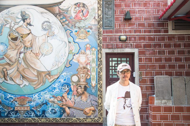 Taiwan artist enriches temple culture with inventive murals Taiwan Today
