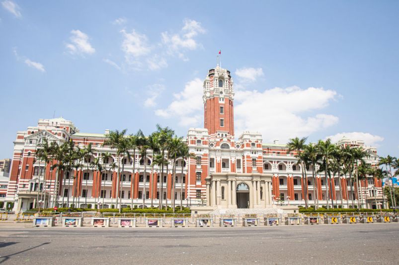 New Southbound Policy。The Presidential Office warmly welcomes Jan. 21 the inauguration of Joe Biden and Kamala Harris as U.S. president and vice president, respectively. (Staff photo/Pang Chia-shan)