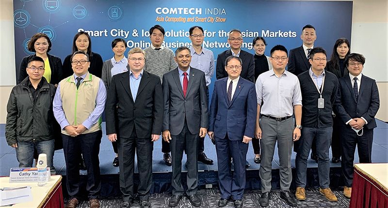 COMTECH India活動不間斷 助臺廠搶攻疫後智慧城市商機 COMTECH India活動不間斷 助臺廠搶攻疫後智慧城市商機圖片 - 新南向政策