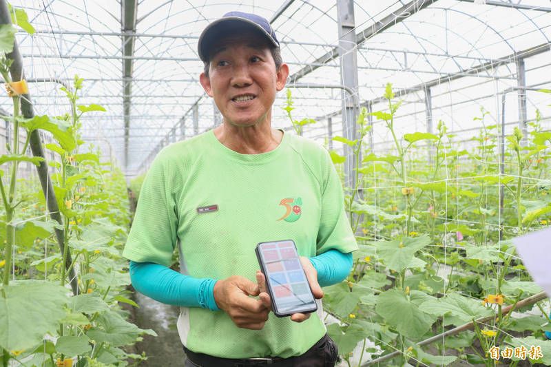 宜蘭県壮囲郷、スマート温室で育てるメロン Taiwan Today