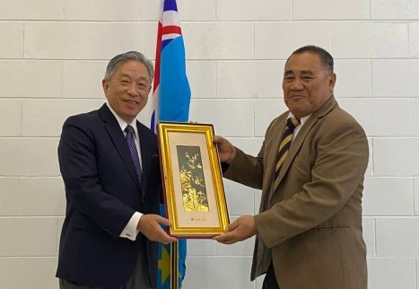 外交部の田政務次長が企業代表らと共にツバルを訪問、両国の友好関係示す Taiwan Today