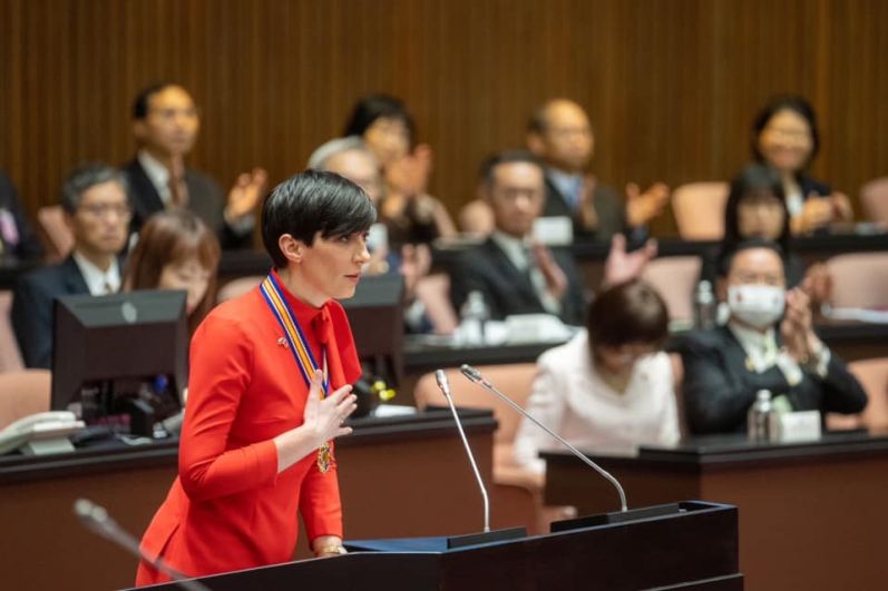 チェコのアダモバ下院議長、「いかなる状況下でも台湾とともにある」 Taiwan Today