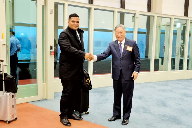 New Southbound Policy。Dalam kunjungan ini, Simon Kofe akan bertemu dengan Presiden Tsai Ing-wen dan Menlu Joseph Wu, menandatangani 