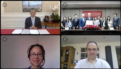 我與英國簽署「醫衛合作瞭解備忘錄」 - 圖片