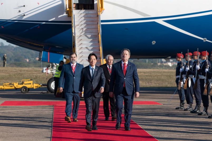 VP Lai arrives in Paraguay to attend presidential inauguration - Taiwan ...