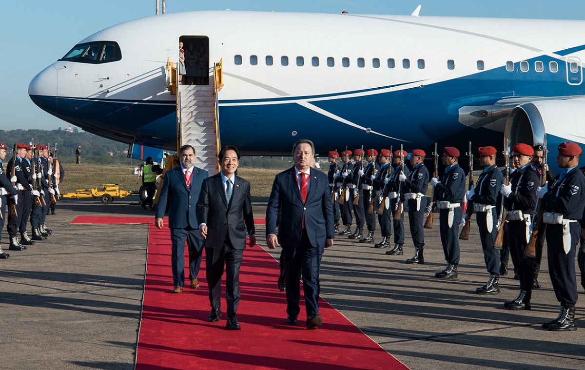 Le vice-président Lai arrive au Paraguay - Taiwan Info