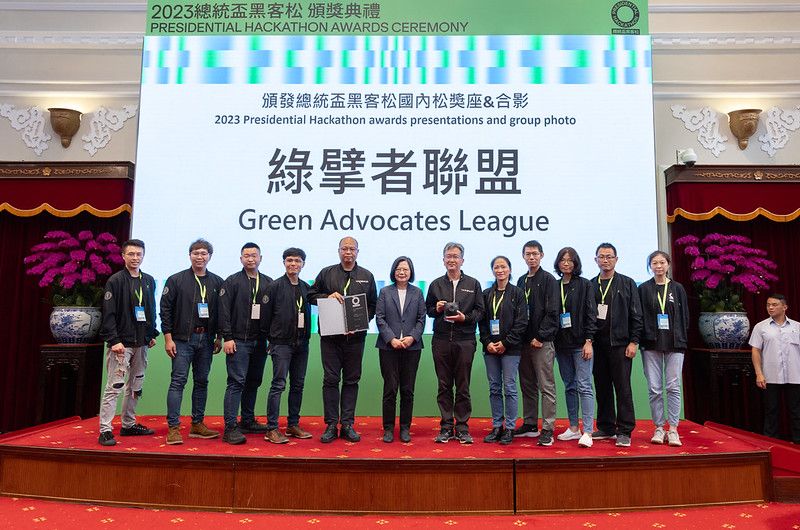 President Tsai attends 2023 Presidential Hackathon Awards Ceremony ...