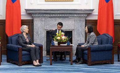 接見國際護理協會理事長 總統盼提升全球健康照護品質 也讓更多人尊重護理專業 - 圖片