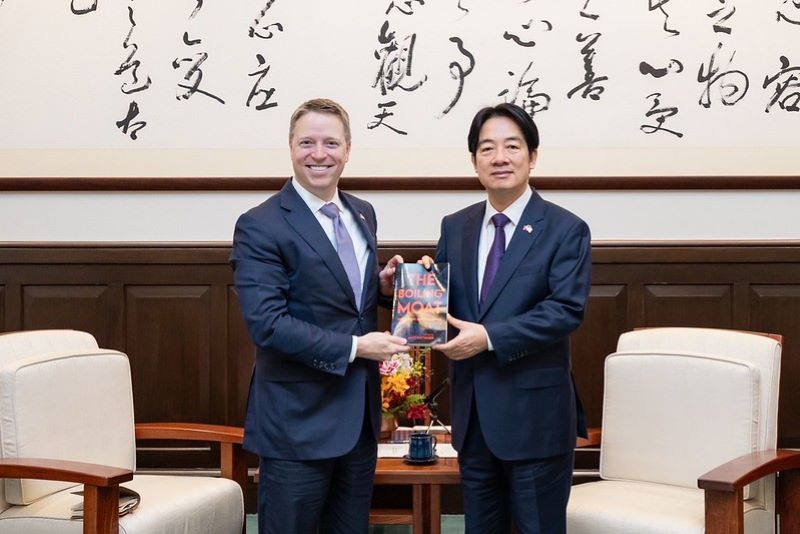 President Lai receives US security delegation - Taiwan Today