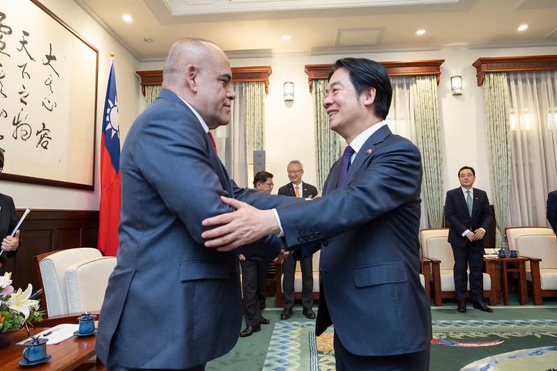 Lai receives president of Paraguayan Congress - Taiwan Today