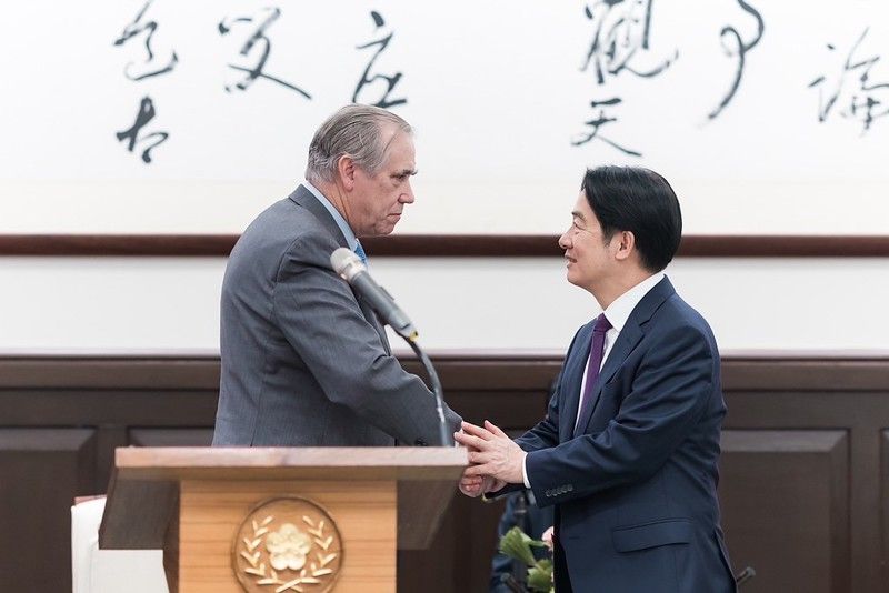 President Lai receives US Senator Jeff Merkley - Taiwan Today