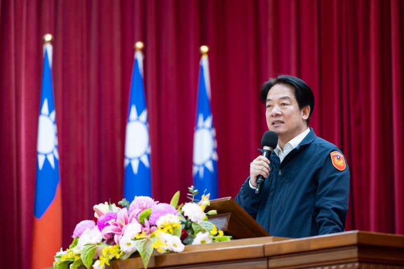 President Lai pledges to expand law enforcement in Taiwan - Taiwan Today