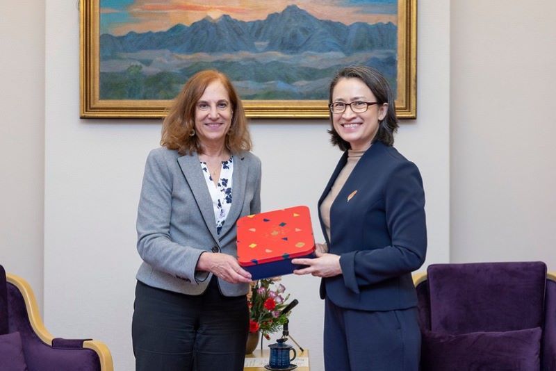 VP Hsiao receives German Marshall Fund delegation - Taiwan Today