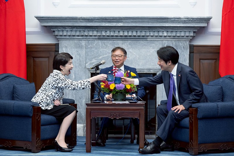 頼清徳総統が高市早苗衆議院議員と会談、台日連携による「ノンレッド