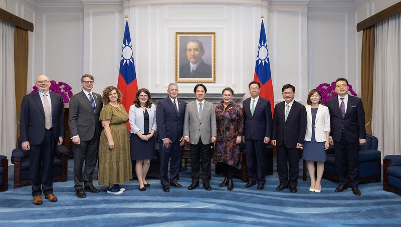 President Lai meets with US House delegates - Taiwan Today