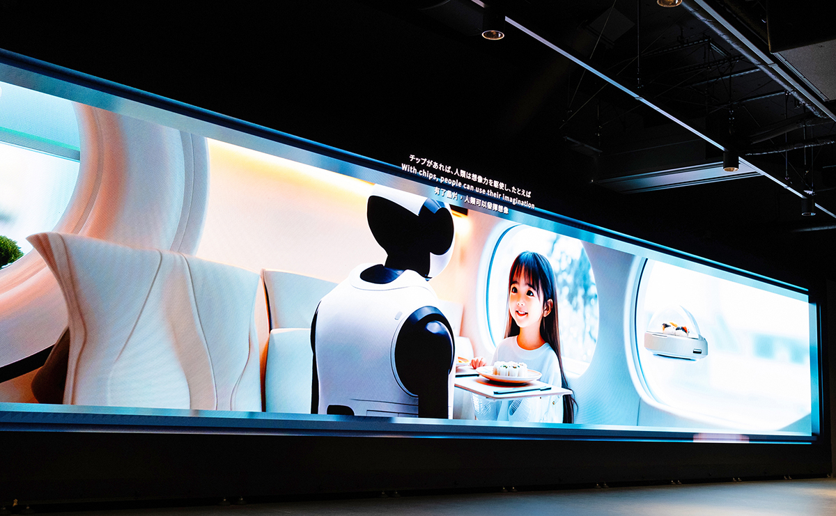 The Future Theater highlights Taiwan’s indispensable role in the global tech supply chain. (Photo Courtesy of TAITRA)