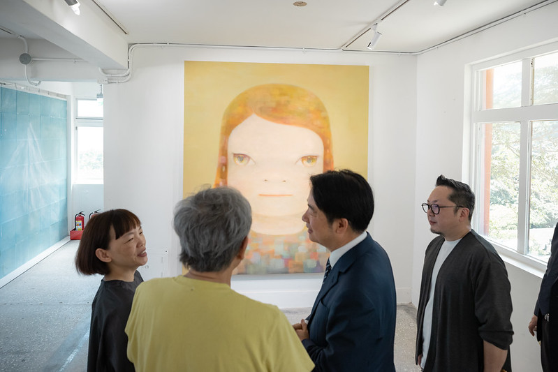 頼清徳総統、奈良美智さん台湾巡回展4か所目の開幕式に出席 : Taiwan Today
