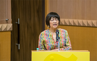 Luisa Shu-Ying Chang, investigadora principal del proyecto de traducción, publicación y promoción de la literatura taiwanesa en España (2023-2026); vicerrectora de la Universidad Médica de Taipéi; académica correspondiente extranjera de la Real Academia Española y presidenta de la Asociación Taiwanesa de Hispanistas. (Foto cortesía de la Asociación Taiwanesa de Hispanistas)