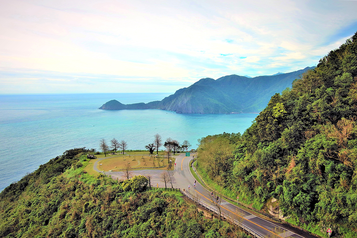 La antigua carretera Suhua ofrece un escenario espectacular para eventos de ciclismo y carreras. (Foto cortesía de la Sucursal Regional del Este de la Oficina de Carreteras)