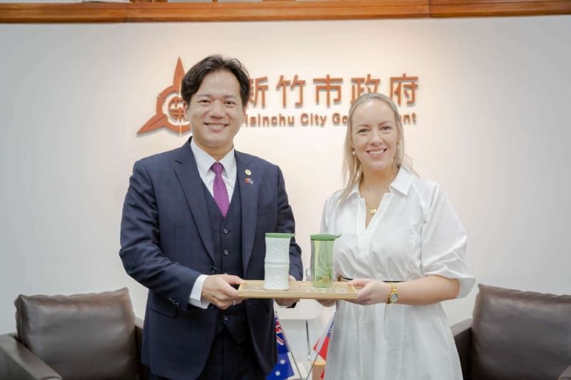 深化國際交流！澳洲維多利亞州與南澳州議員訪團拜會竹市　邱臣遠代理市長：攜手推動科技與文化城市合作圖片 - 新南向政策