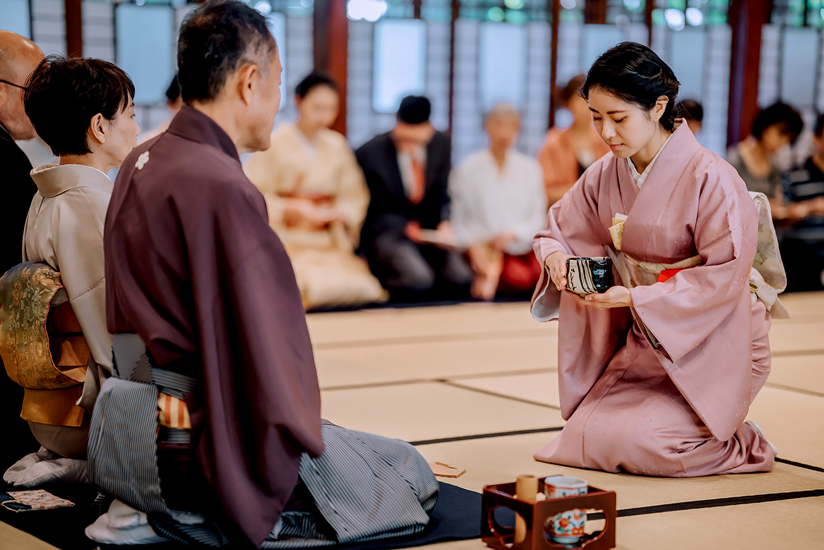 Members of the public can learn about the Japanese tea ceremony at the museum.
 (Courtesy of Beitou Museum)
