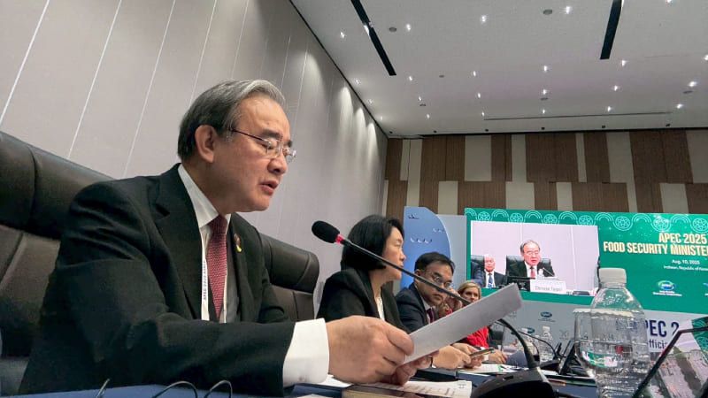 我國出席APEC第10屆「糧食安全部長會議」 分享AI智慧農業推動成果圖片 - 新南向政策