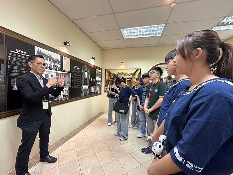苗栗縣客家青少年訪問團拜會檳州客家公會 促進國際客家文化交流圖片 - 新南向政策
