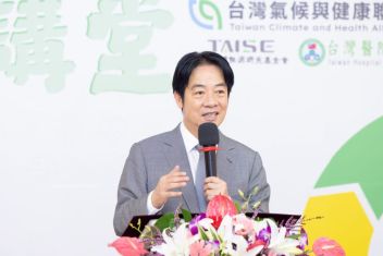 總統出席台灣氣候與健康聯盟院長永續講堂　盼醫療體系積極邁向淨零轉型 - 圖片