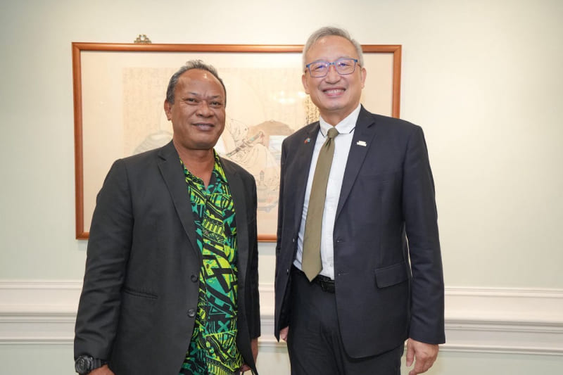 Deputy FM Wu hosts luncheon for Tuvalu delegation