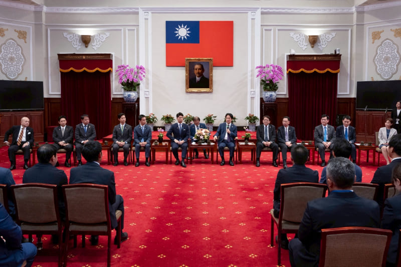 President Lai meets study delegation from Japan’s LDP Youth Division