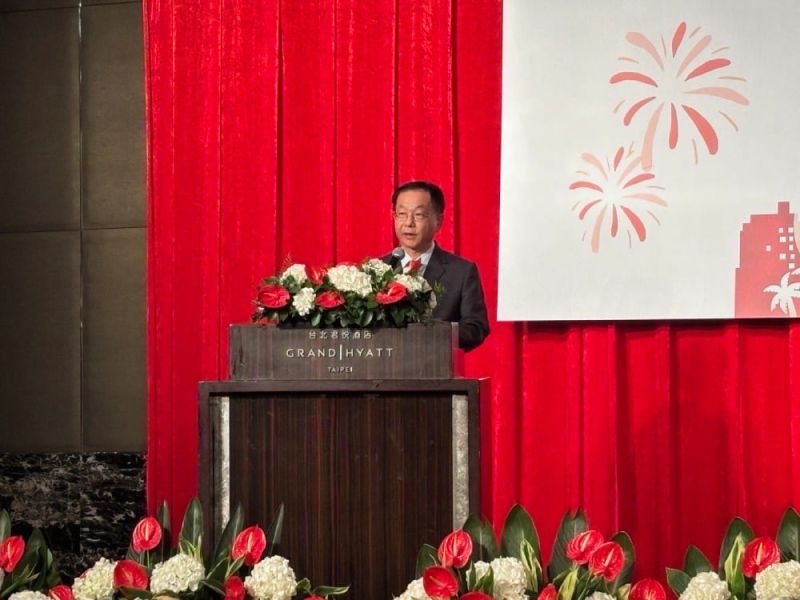 外交部常務次長葛葆萱出席新加坡60週年國慶酒會圖片 - 新南向政策