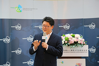 Según el secretario general del TaiwanICDF, Huang Yu-lin,la educación puede ser una herramienta poderosa de poder blando y diplomacia efectiva. (Foto cortesía del TaiwanICDF)